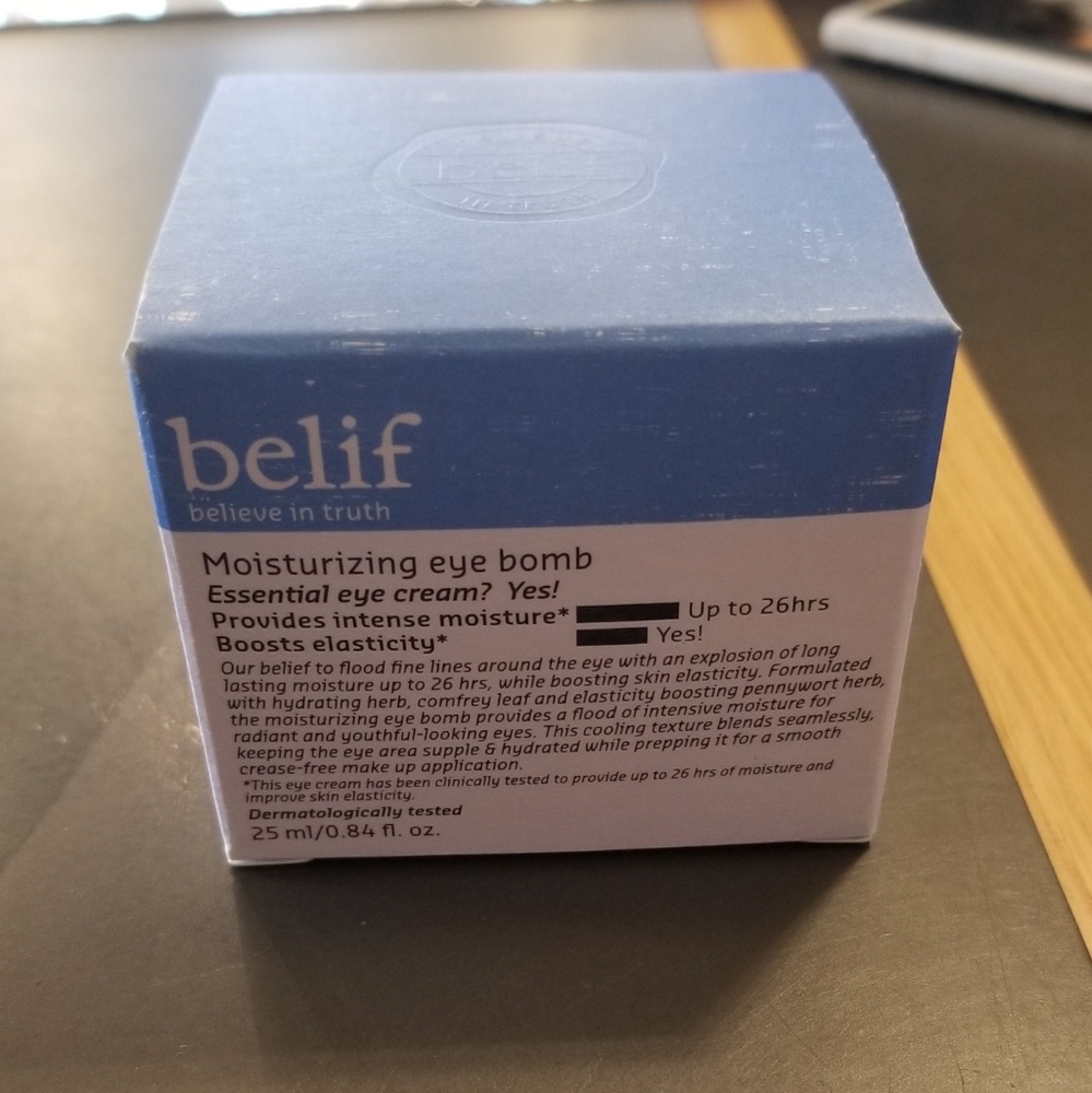 belif eye cream